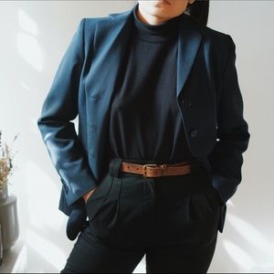 Vintage navy blazer